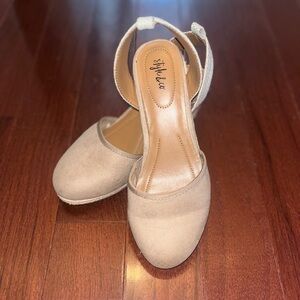 Style & Co. Beige Espadrille Wedges for Women